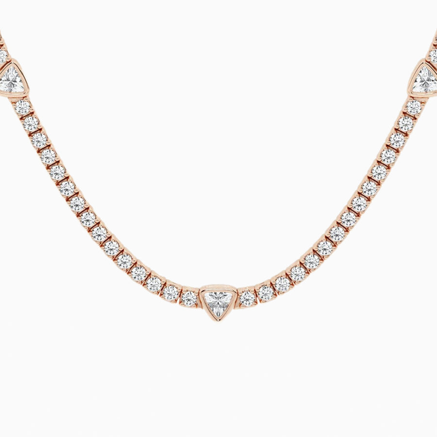 Empowering 8.7ct Trillion Necklace
